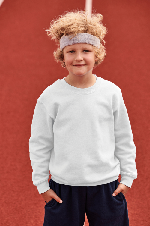 Sweat-shirt enfant col rond Classic (62-041-0)