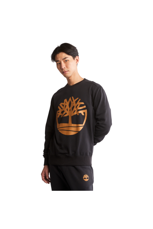 Sweatshirt core tree col rond