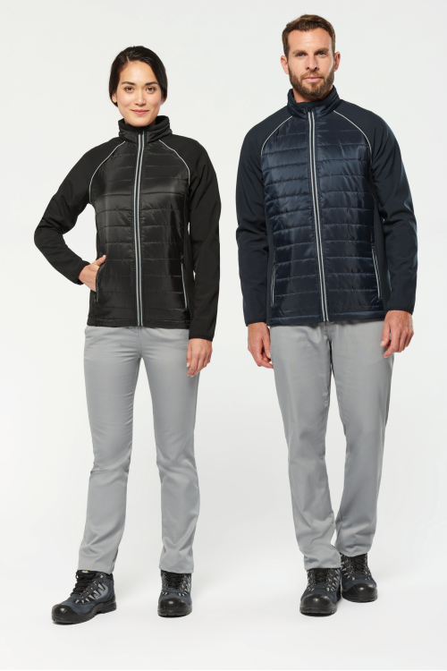 Veste Day To Day bi-matière unisexe