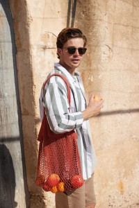 Filet à provisions en coton bio