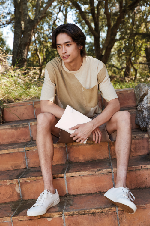 Pochette en toile de coton