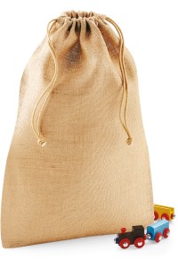 Sac à cordelette en jute