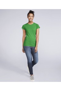 T-shirt femme en coton Ring-Spun Softstyle