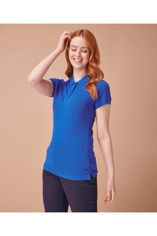 Polo femme en micro-piqué