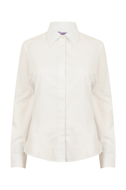 Chemise Oxford légère à manches longues Femme