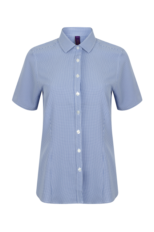 Chemise vichy Femme manches courtes