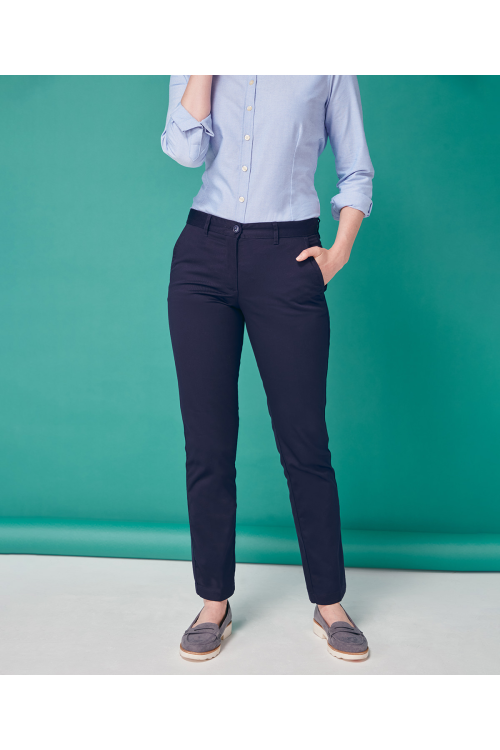 Pantalon chino 65/35 Femme