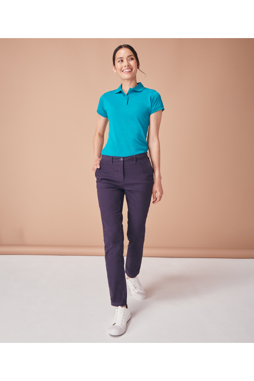 Pantalon chino stretch pour femmes