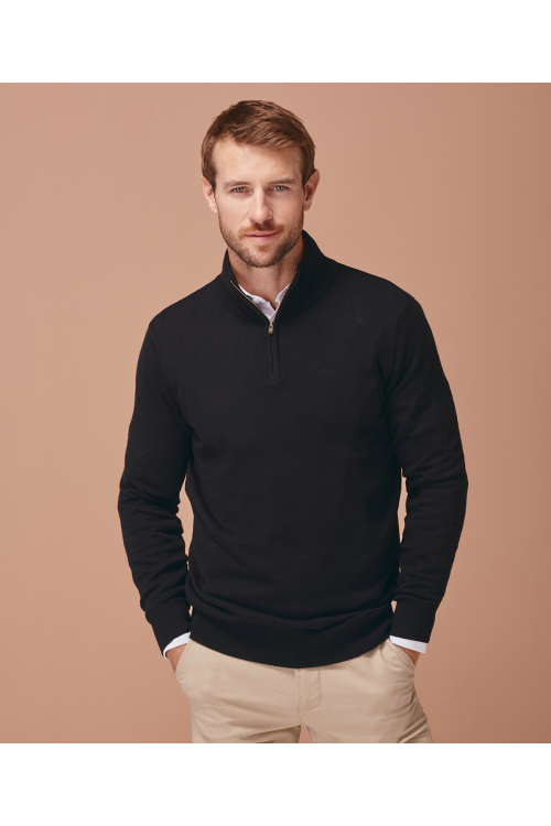 Pull col 1/4 zip