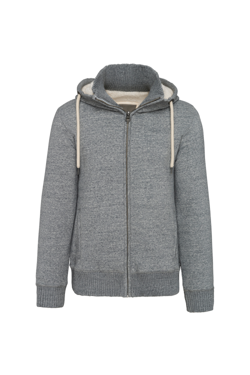 Veste polaire doublée en sherpa vintage