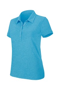 Polo manches courtes mélange femme Kariban