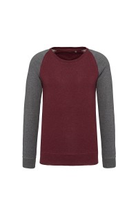 Sweat-shirt bio bicolore