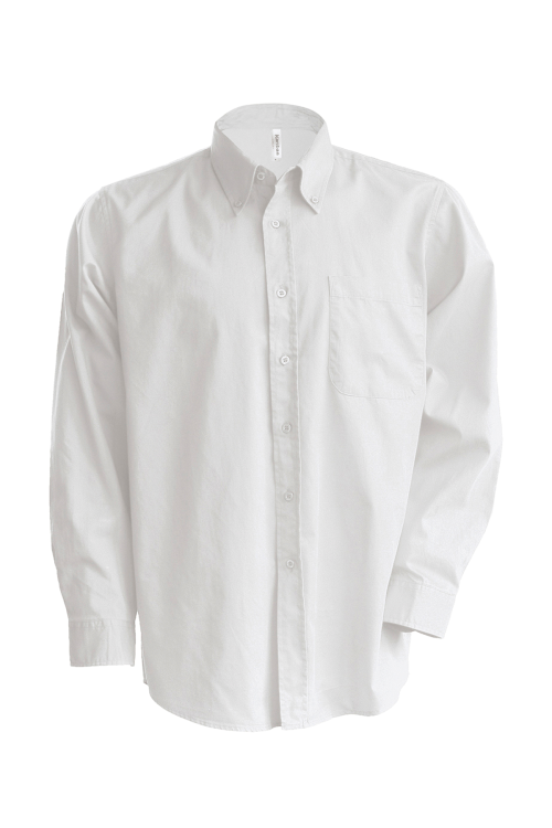 Chemise Oxford manches longues