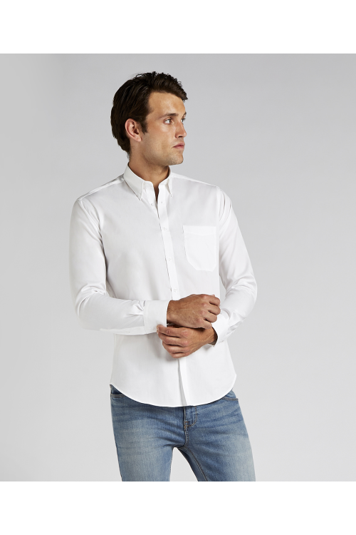 Chemise Coupe Slim Oxford de Première Qualité