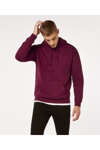 Veste à capuche coupe droite