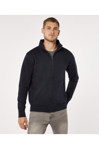 Sweat zippé de coupe classique