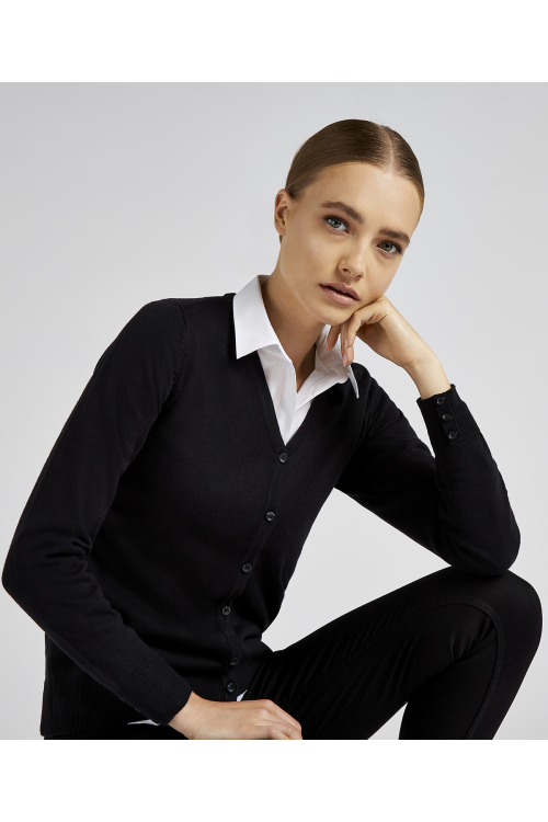 Cardigan col V manches longues Arundel Femme