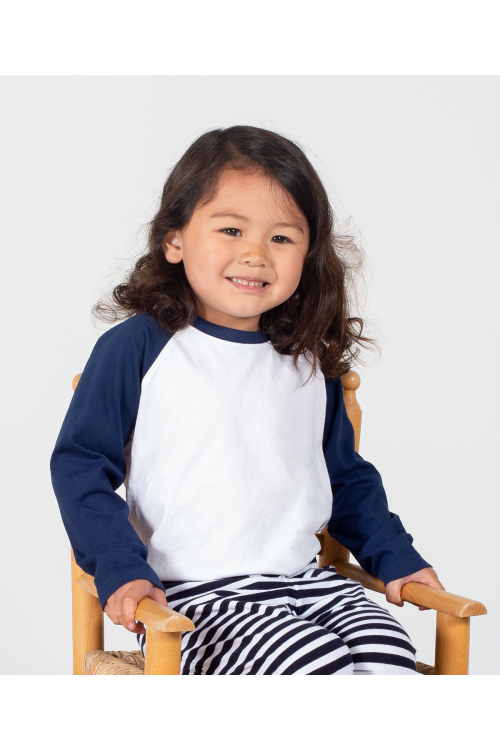 T-shirt de baseball à manches longues