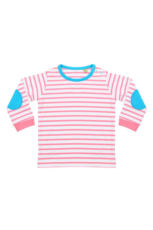 T-shirt rayé à manches longues