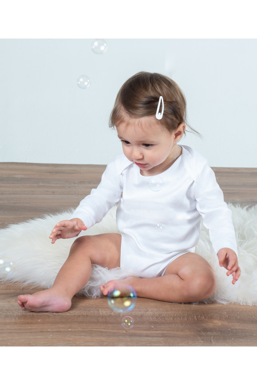 Grenouillère pour bébé à manches longues