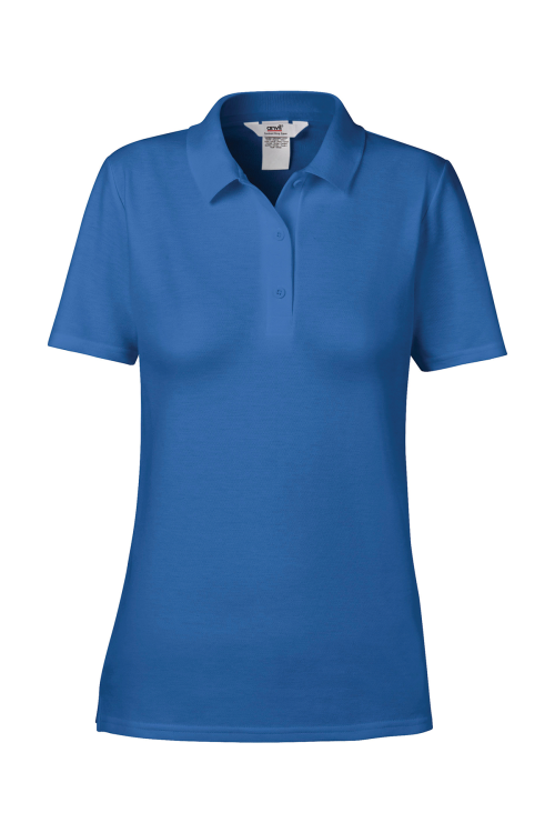 Polo en piqué double Femme Anvil