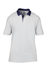 Polo en piqué double Adulte Anvil