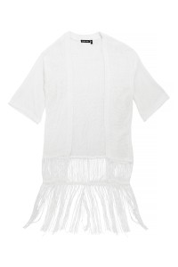 Kimono - Cardigan à franges femme