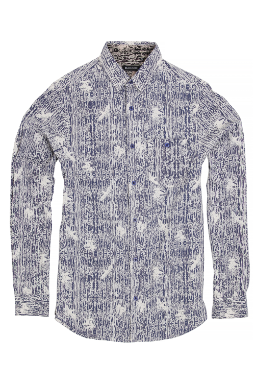 Idris - chemise à manches longues imprimée