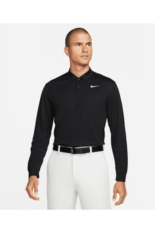 Nike Dri-FIT Victory solid long sleeve polo