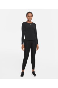 Women's Nike One luxe Dri-FIT long sleeve standard fit top