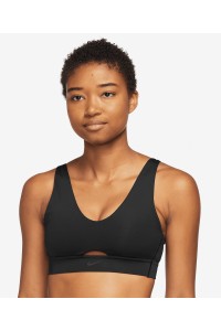 Women's Nike Dri-FIT indy plunge cutout bra