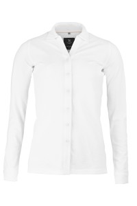 Kingston pour femmes - chemise en piqué extensible deluxe