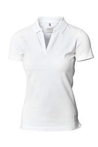 Harvard à col en v pour femmes - polo luxueux extensible