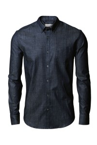 Torrance coupe ajustée - chemise en denim brut et stylé