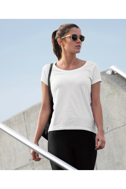 Orlando pour femmes  t-shirt doux à col rond