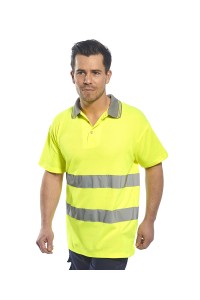 Polo confort en coton (S171) EN ISO 20471 CLASSE 2