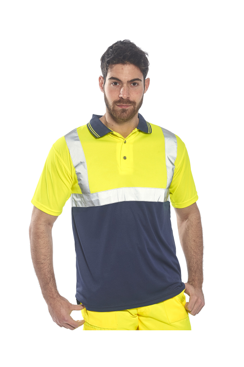 Polo bicolore (S479)