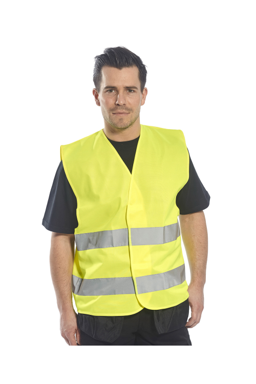 Gilet de haute visibilité à deux bandes (C474) EN ISO 20471 CLASSE 2