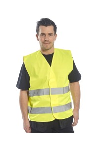 Gilet de haute visibilité à deux bandes (C474) EN ISO 20471 CLASSE 2