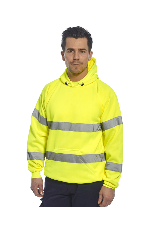 Sweat-shirt à capuche de haute visibilité (C474) EN ISO 20471 CLASSE 3