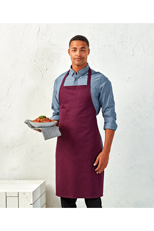 Tablier à bavette 100% coton bio