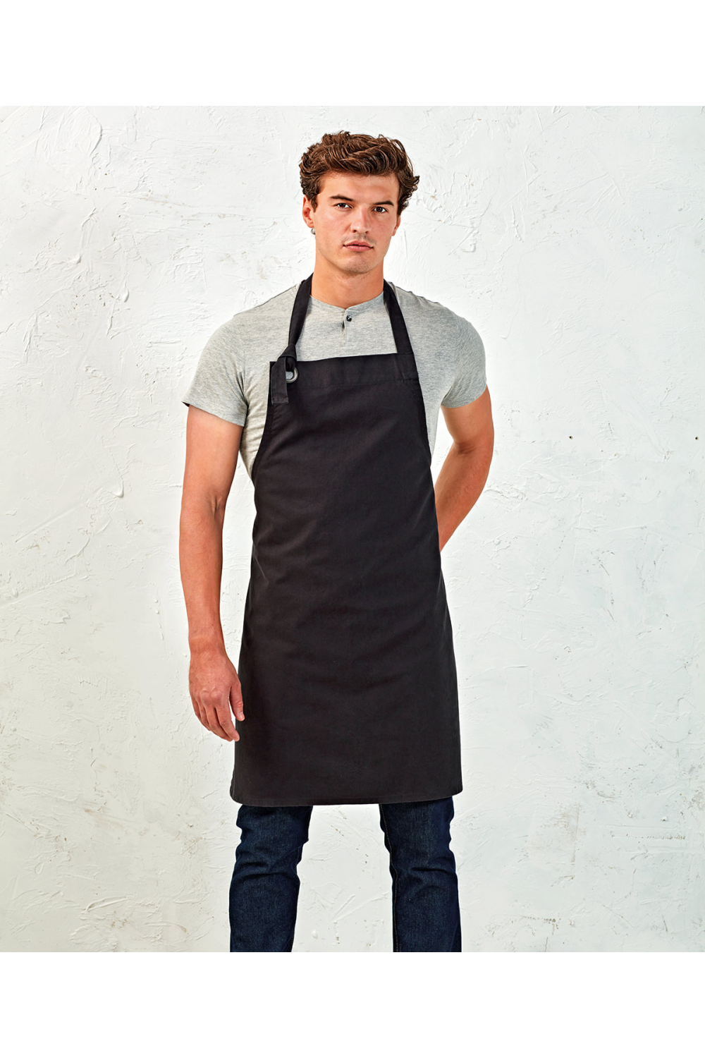 Tablier bavette en toile de coton épais Calibre