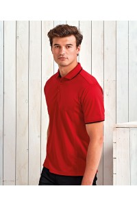 Polo Coolchecker® contrasté