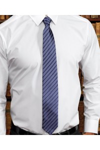 Cravate à double rayures