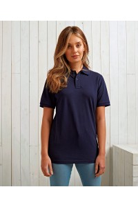 Polo unisexe à manches courtes protégé par heiq viroblock