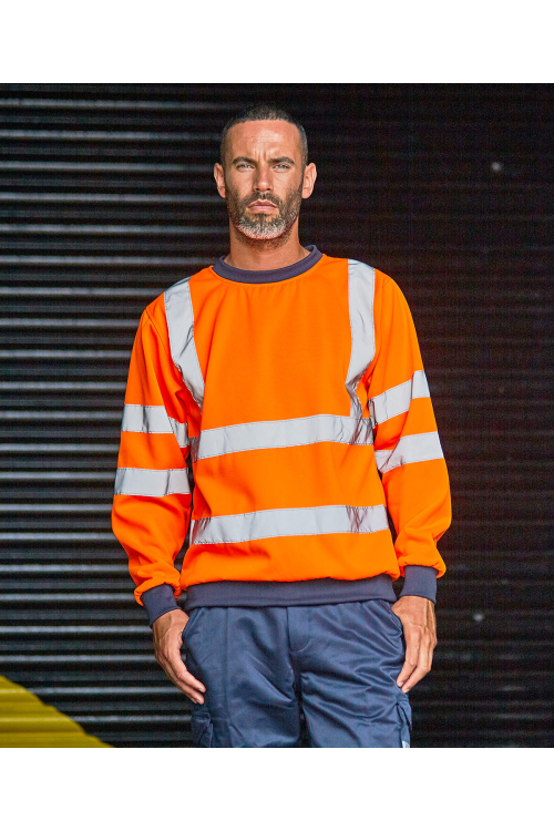 Sweat à visibilité renforcée