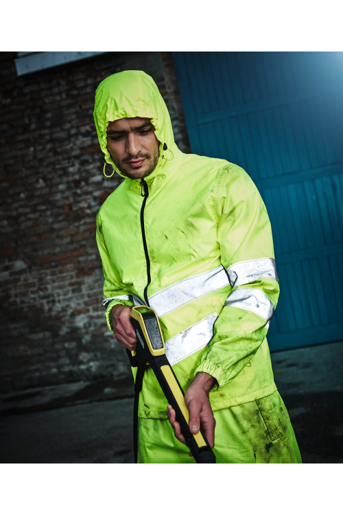 Veste pro packaway haute visibilité