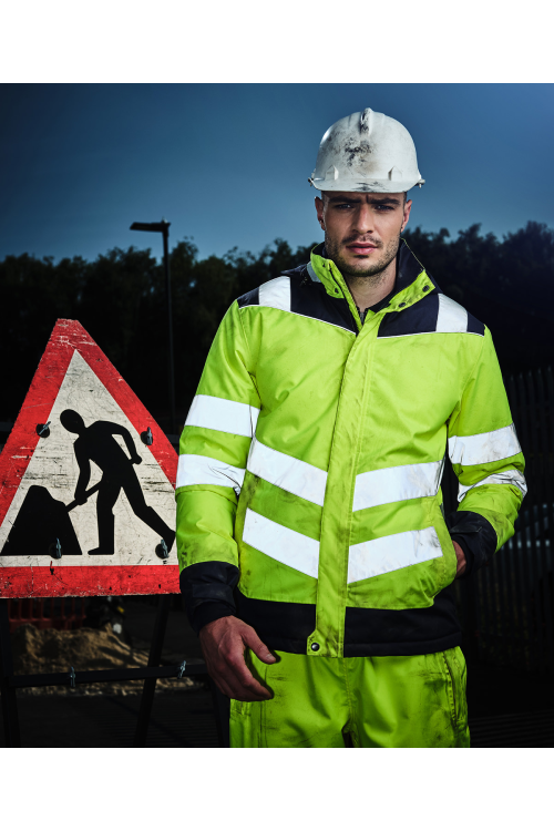 Pro hi-vis thermogen heated jacket
