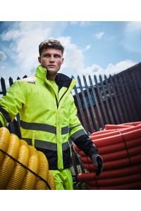 Pro hi-vis insulated parka