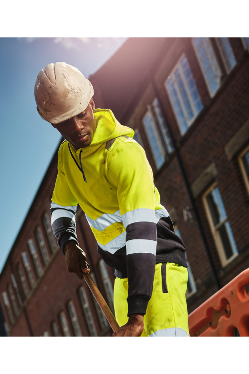 Pro hi-vis overhead hoodie 